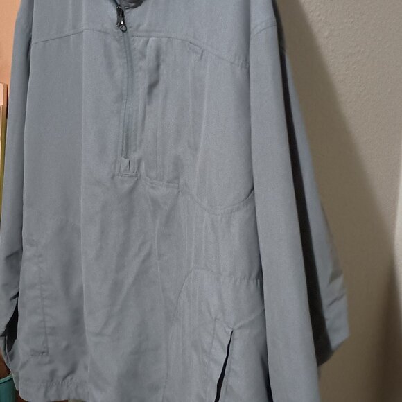 Duluth Trading 1/2 Zip Long Sleeve Pullover Windbreaker Men Size XL Gray - Picture 4 of 12